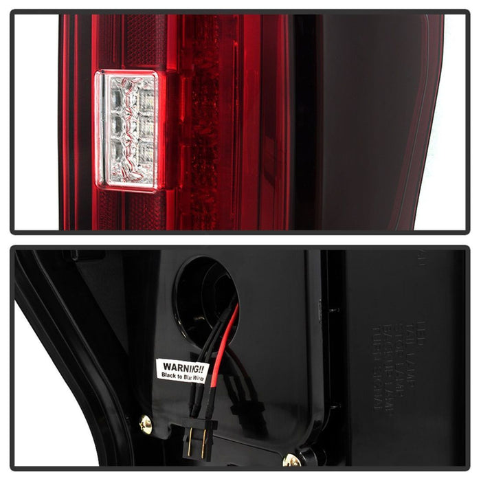 Spyder 17-18 Ford F-250 Super Duty (Excl LED Models) LED Tail Lights -Red Clr (ALT-YD-FS17-LED-RC)