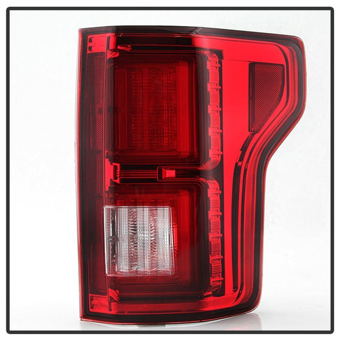 Spyder 18-19 Ford F-150 (w/o Blind Spot Sensor) LED Tail Lights - Red Clear (ALT-YD-FF15018-LED-RC)