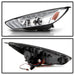 Spyder 15-18 Ford Focus Projector Headlights - Seq Turn Light Bar - Chrome PRO-YD-FF15-LBSEQ-C