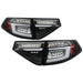 Spyder 08-14 Subara Impreza WRX Hatchback LED Tail Lights Seq Signal Black ALT-YD-SI085D-SEQ-BK