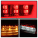 Spyder 08-11 Subaru Impreza WRX 4DR LED Tail Lights - Red Clear ALT-YD-SI084D-LED-RC