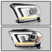 Spyder Dodge Durango 11-13 Halogen Model Only Projector Headlights - Chrome PRO-YD-DDU11SI-C