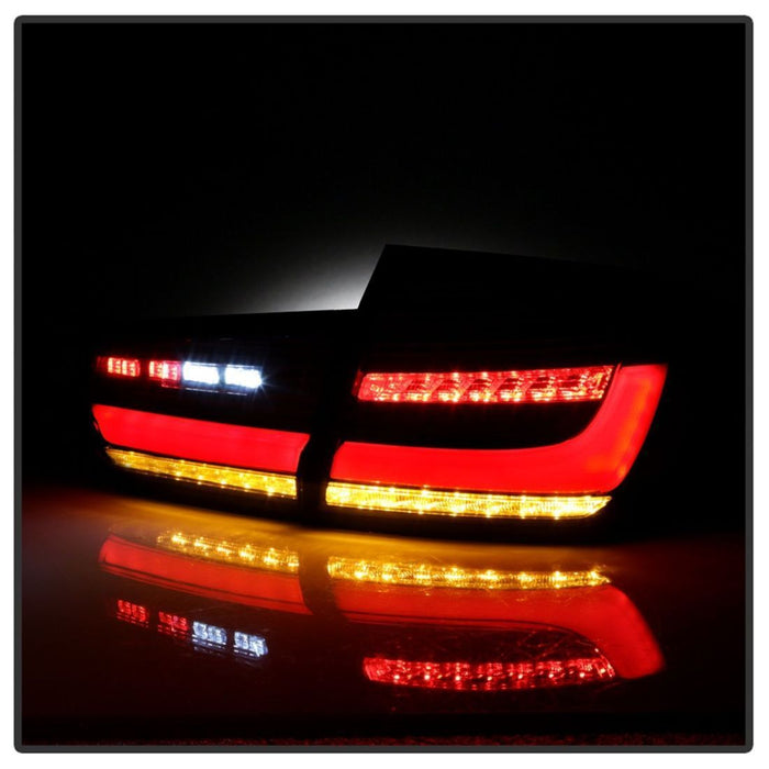 Spyder BMW 3 Series F30 2012-2018 Full LED Tail Lights (ALT-YD-BMWF3012-SEQ-BK) -  Black