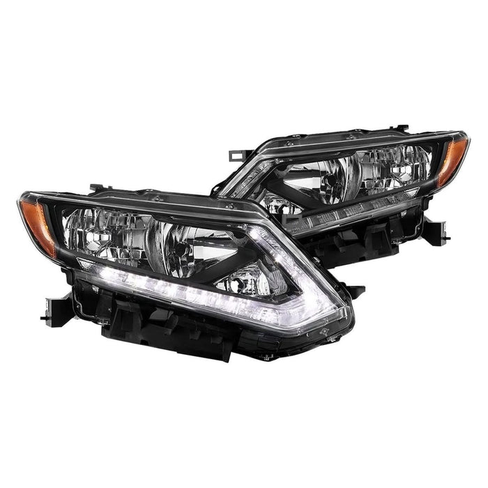 Spyder 14-16 Nissan Rogue (Halogen Models) OEM Style Headlights (HD-JH-NROG14-OE-SET)