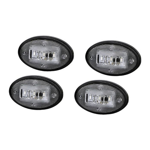 Xtune Ford Superduty F250-F550 99-10 Dually Fender LED Side Fender Lights Clear ACC-LED-FDSD99-SL-C