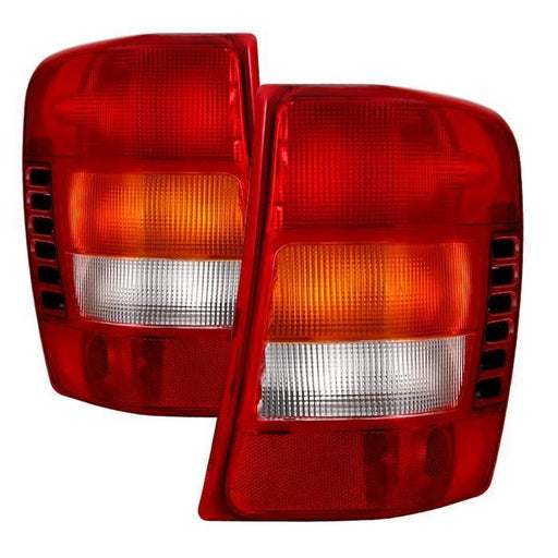 Xtune Jeep Grand Cherokee 1999-2002 Tail Lights OEM ALT-JH-JGC99-OE-RC