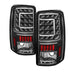 Xtune GMC Yukon Denali/Denali Xl 01-06 Version 2 C Shape LED Tail Lights Black ALT-ON-CD00-G2-LED-BK