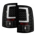 Xtune GMC Sierra 07-13 LED Tail Lights Black ALT-ON-GS07-G2-LED-BK