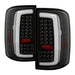 xTune GMC Sierra 1500 14-18 2500HD/3500HD 15-19 LED Tail Lights - Black ALT-ON-GS14-LBLED-BK