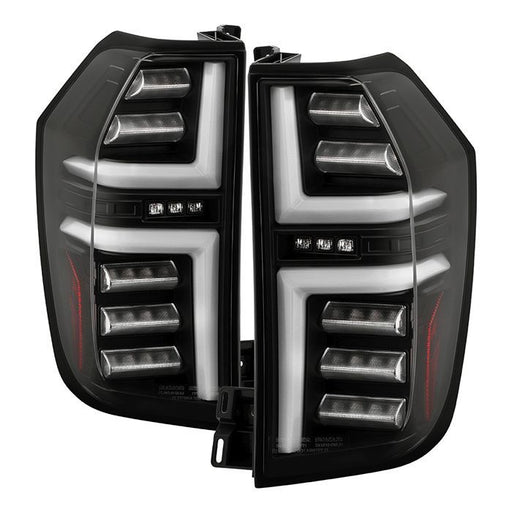 Spyder 21-23 Chevy Tahoe/Suburban (Halogen Only) LED Tail Lights - Blk (ALT-YD-CSUB21HAL-GR-BK)