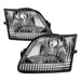 Xtune Ford F150 97-03 / Expedition 97-02 Crystal Headlights Chrome HD-JH-FF15097-C