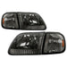 Xtune Ford F150 97-03 / Expedition 97-02 Crystal Headlights w/Corner Smoke HD-JH-FF15097-SET-AM-SM