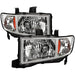 Xtune Honda Ridgeline 06-13 Crystal Headlights Chrome HD-JH-HRID06-AM-C