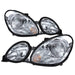 Xtune Lexus GS300/GS400/GS430 98-05 Halogen Only Crystal Headlights Chrome HD-JH-LGS98-C