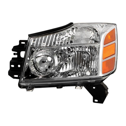 Xtune Nissan Titan 04-14 (04-07 OE Style ) / Armada 04-07 OEM Head Light Left HD-JH-NTI04-OEM-L