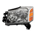 Xtune Nissan Titan 04-14 (04-07 OE Style ) / Armada 04-07 OEM Head Light Left HD-JH-NTI04-OEM-L