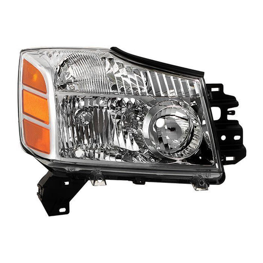 Xtune Nissan Titan 04-14 (04-07 OE Style ) / Armada 04-07 OEM Head Light Right HD-JH-NTI04-OEM-R