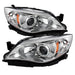 Xtune Subaru Impreza Wrx 08-14 Halogen Models Only Headlights Chrome HD-JH-SI08-AM-C