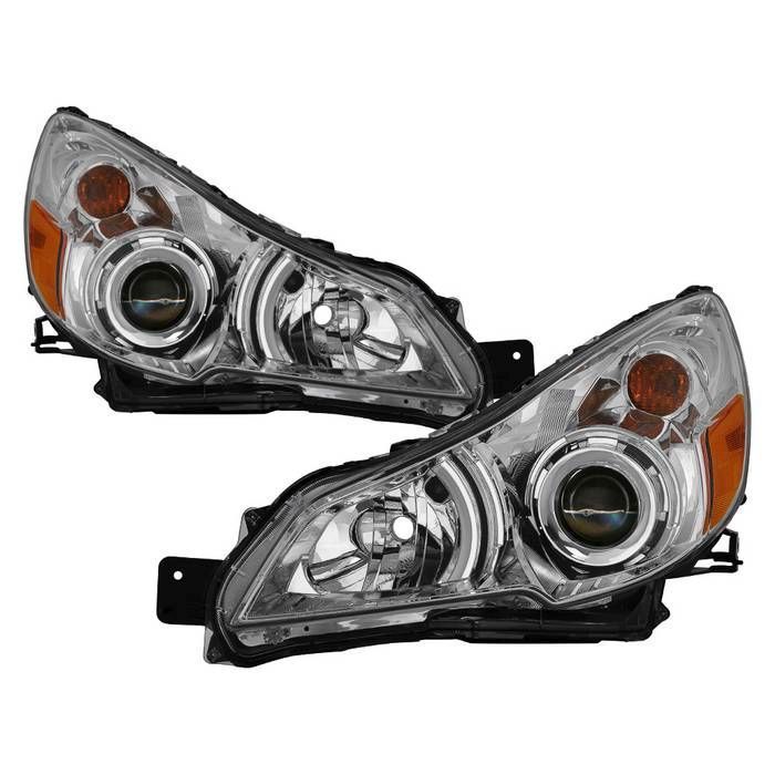 xTune Subaru Legacy 10-12 / Outback 10-12 OEM Style Headlights - Chrome (HD-JH-SLEG10-AM-C)