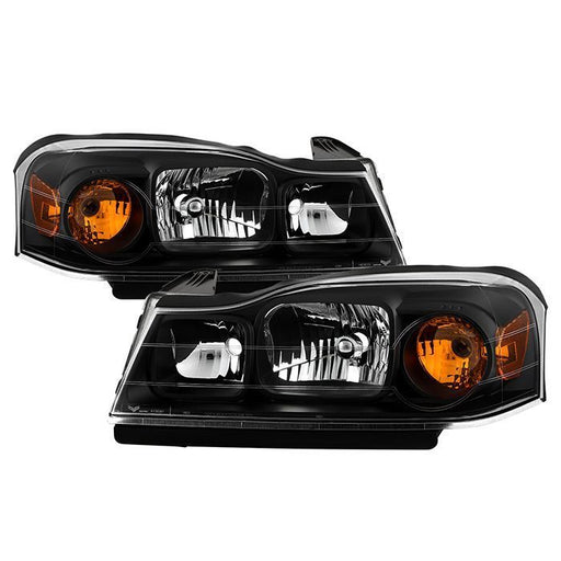 Xtune Saturn Vue 06-07 Crystal Headlights Black HD-JH-SVUE06-AM-BK