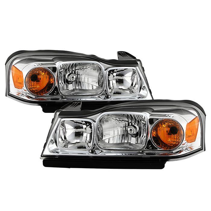 Xtune Saturn Vue 06-07 Crystal Headlights Chrome HD-JH-SVUE06-AM-C