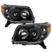 Xtune Toyota 4Runner 06-09 Crystal Headlights Black HD-JH-T4R06-AM-BK