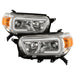 xTune Toyota 4Runner 2010-2013 LED Light Bar Headlights - Chrome - HD-JH-T4R10-LB-C