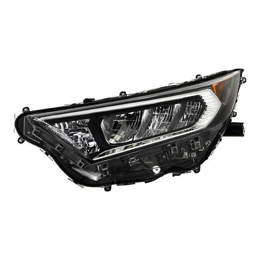 xTune Toyota RAV4 19-20 Driver Side Chrome Bezel LED Headlights- OE Left HD-JH-TRAV419-OE-L