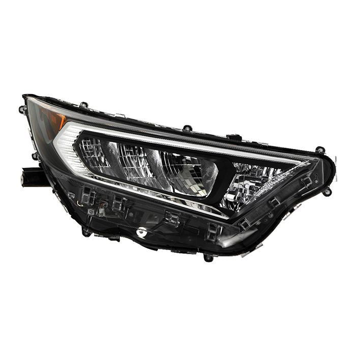 xTune Toyota RAV4 19-20 Passenger Side Chrome Bezel LED Headlights- OEM Right HD-JH-TRAV419-OE-R