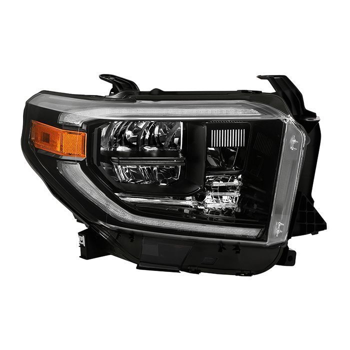 xTune Toyota Tundra 18-20 (Fit LED Only) OEM Style Headlights - Black Right HD-JH-TTU18-LED-OE-BK-R