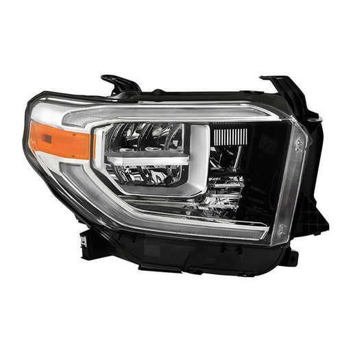 xTune Toyota Tundra 18-20 (Fit LED Only) OEM Style Headlights - Chrome Right HD-JH-TTU18-LED-OE-R