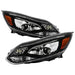 Xtune Ford FocUS 12-14 Projector Headlights OE Style Halogen Model Only Black PRO-JH-FF12-LED-BK