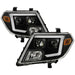 xTune Nissan Frontier 09-20 Projector Headlights - Light Bar DRL - Black