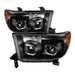 Xtune Toyota Tundra 07-13 Projector Headlights Eliminates AFS LED Halo Black PRO-JH-TTUN07-CFB-BK