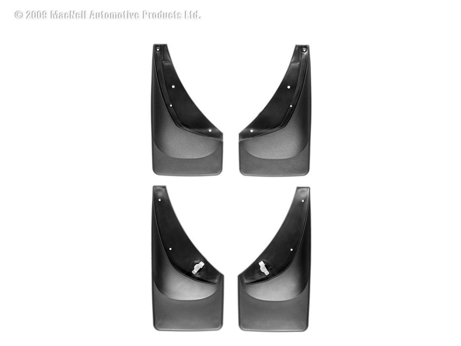 WeatherTech 00-06 Chevrolet Suburban No Drill Mudflaps - Black WeatherTech