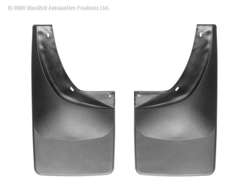 WeatherTech 06-08 Dodge Ram Mega Cab No Drill Mudflaps - Black WeatherTech