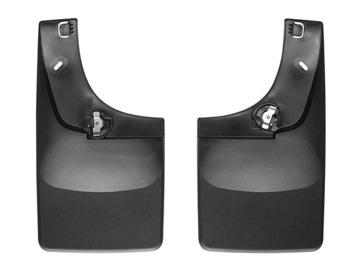 WeatherTech 04-08 Ford F250/F350 No Drill Mudflaps - Black WeatherTech