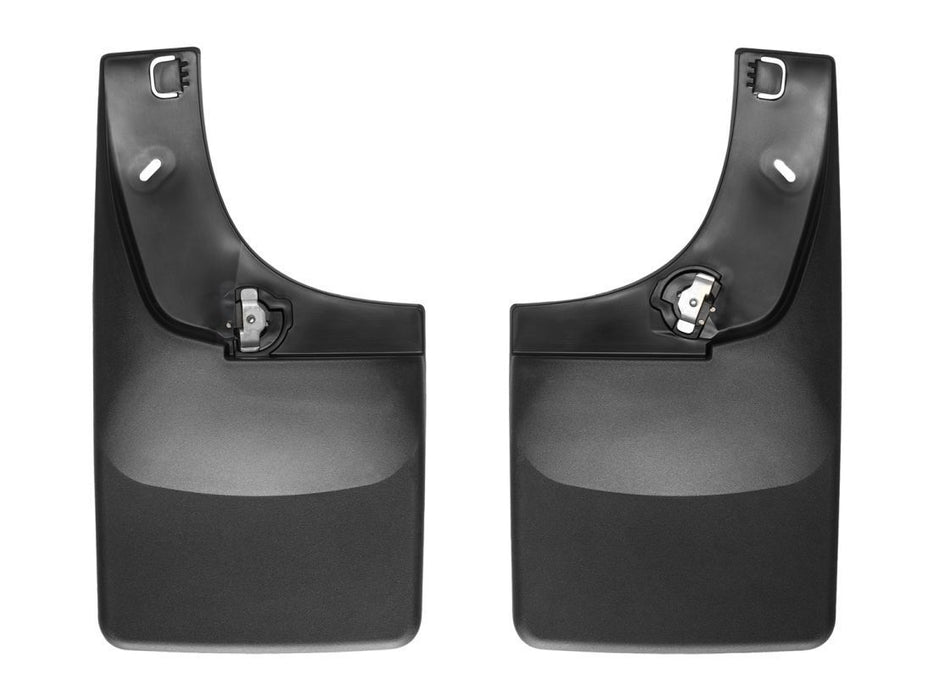 WeatherTech 04-08 Ford F250/F350 No Drill Mudflaps - Black WeatherTech