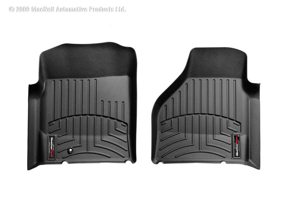 WeatherTech 02-06 Dodge Ram 1500 Pickup QuadCab Front FloorLiner - Black WeatherTech