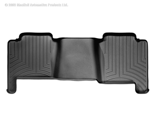 WeatherTech 04-08 Ford F150 Super Crew Rear FloorLiner - Black WeatherTech