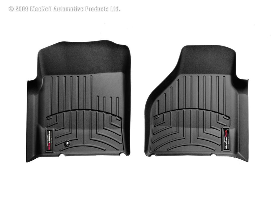 WeatherTech 02-06 Dodge Ram 1500 Pickup QuadCab Front FloorLiner - Black WeatherTech