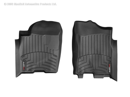WeatherTech 04+ Nissan Armada Front FloorLiner - Black WeatherTech