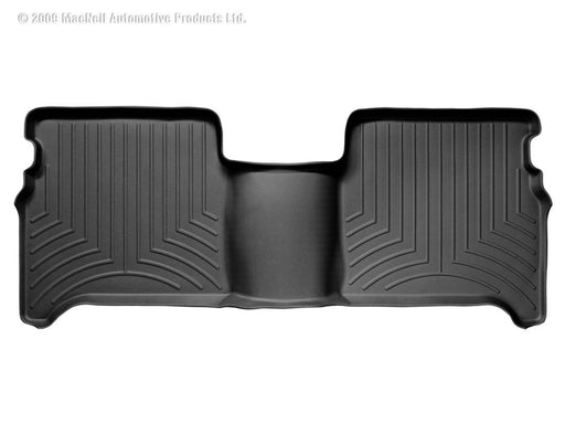 WeatherTech 04+ Nissan Titan Crew Cab Rear FloorLiner - Black WeatherTech