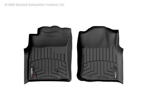 WeatherTech 05-11 Toyota Tacoma Access Cab Front FloorLiner - Black WeatherTech