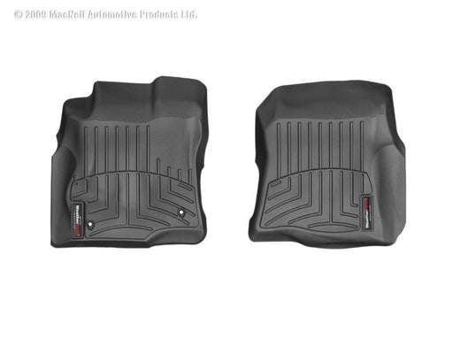 WeatherTech 05-09 Chevrolet Equinox Front FloorLiner - Black WeatherTech