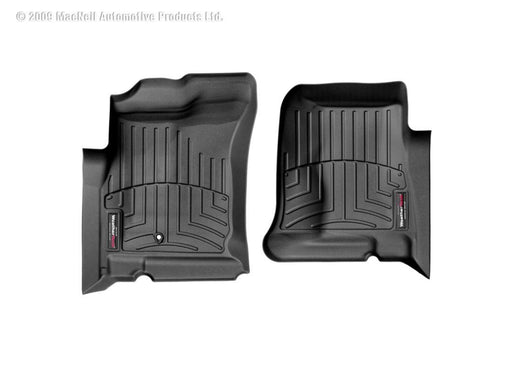 WeatherTech 05+ Dodge Dakota Club Cab Front FloorLiner - Black WeatherTech