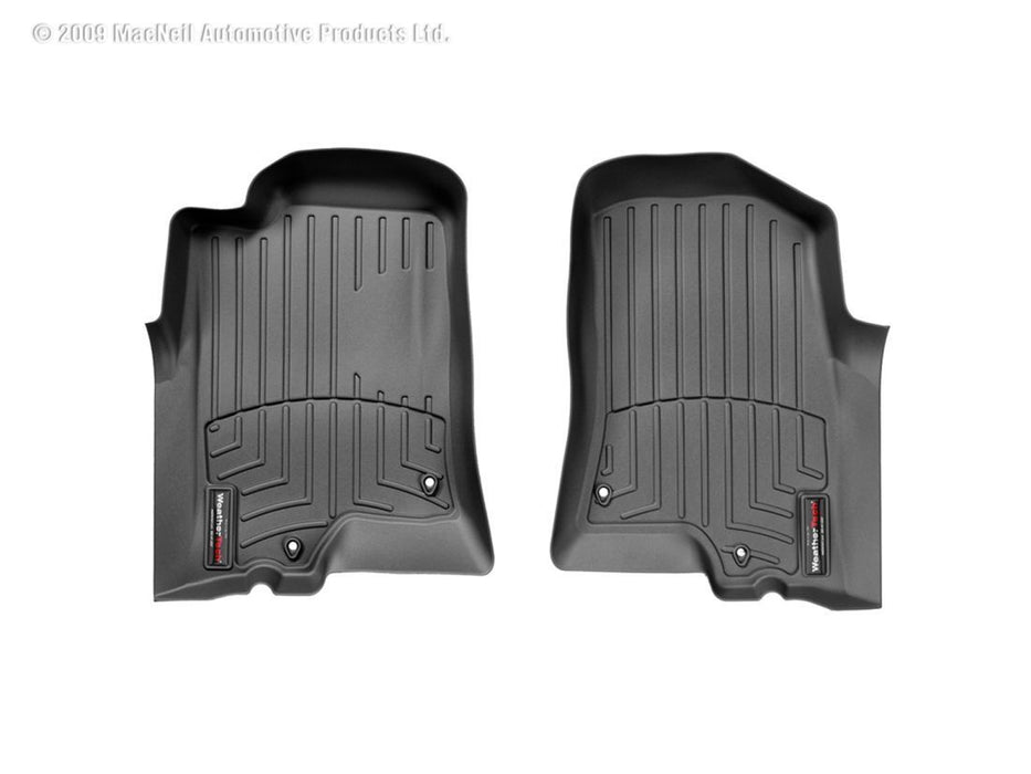 WeatherTech 06+ Hummer H3 Front FloorLiner - Black WeatherTech