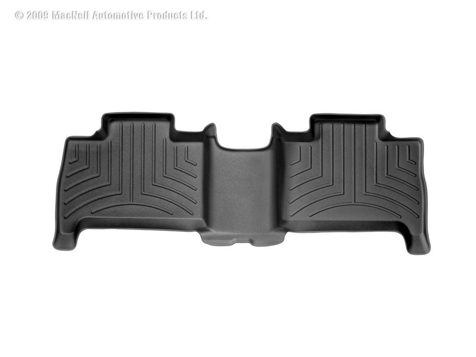 WeatherTech 06+ Hummer H3 Rear FloorLiner - Black WeatherTech