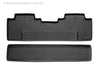 WeatherTech 06+ Honda Ridgeline Rear FloorLiner - Black WeatherTech