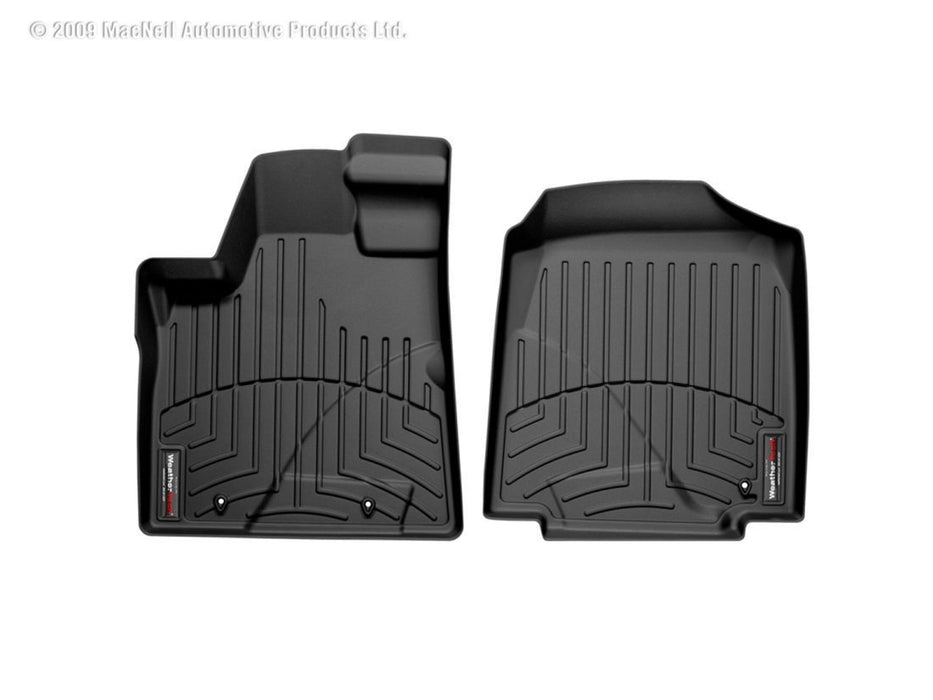 WeatherTech 06-08 Honda Pilot Front FloorLiner - Black WeatherTech